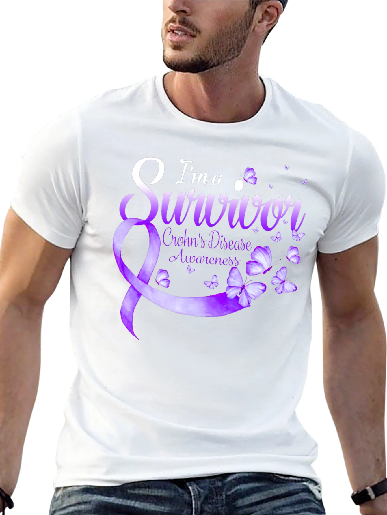Crohns Disease Awareness Survivor T-Shirt