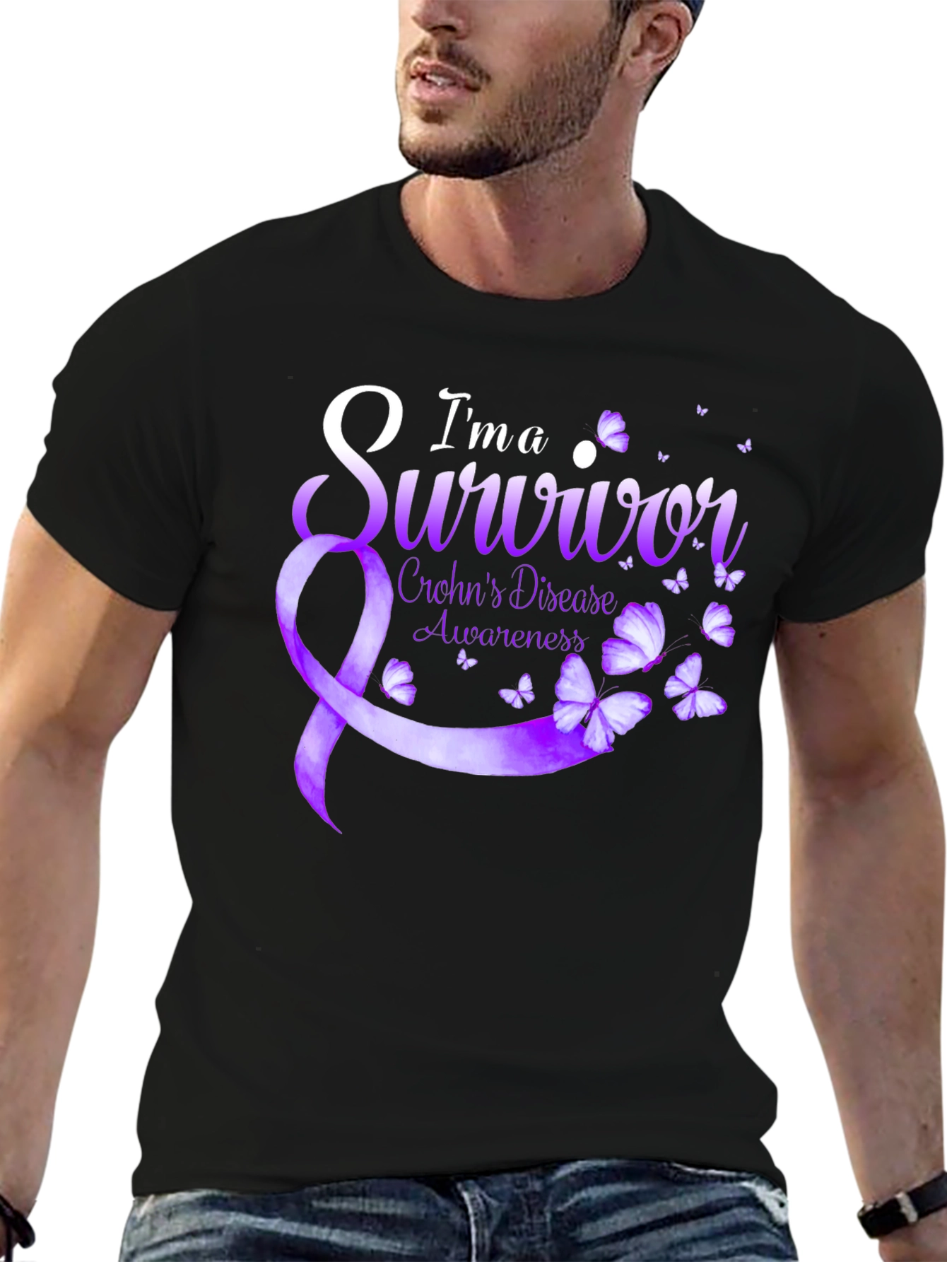 Crohns Disease Awareness Survivor T-Shirt