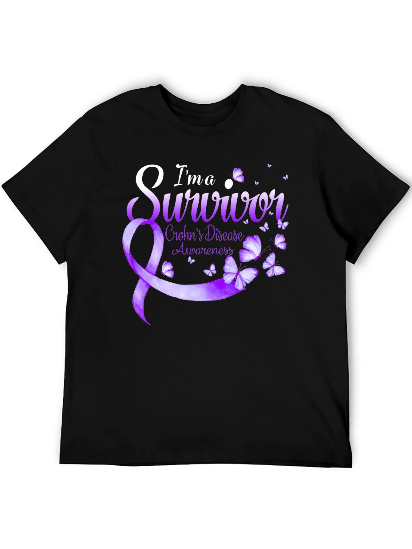Crohns Disease Awareness Survivor T-Shirt
