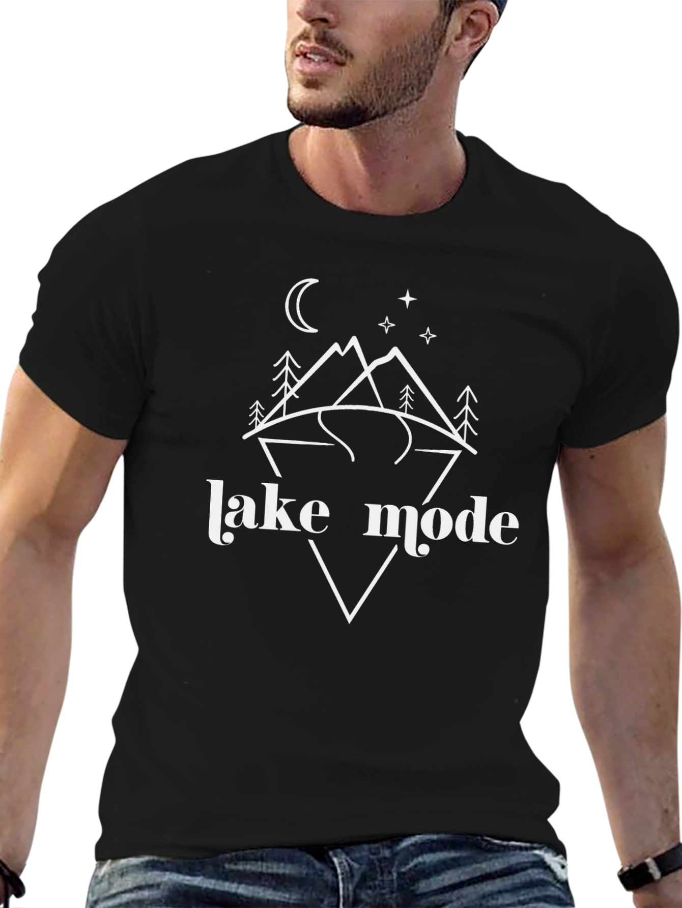 Lake Mode Graphic Tee - Relaxed Fit