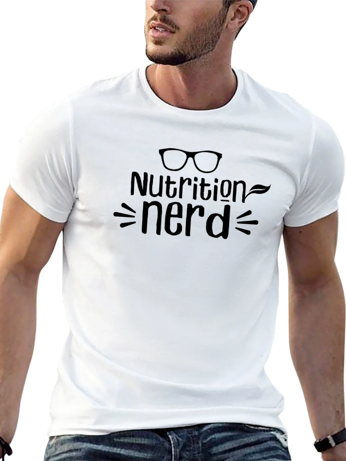 Nutrition Nerd Black T-Shirt