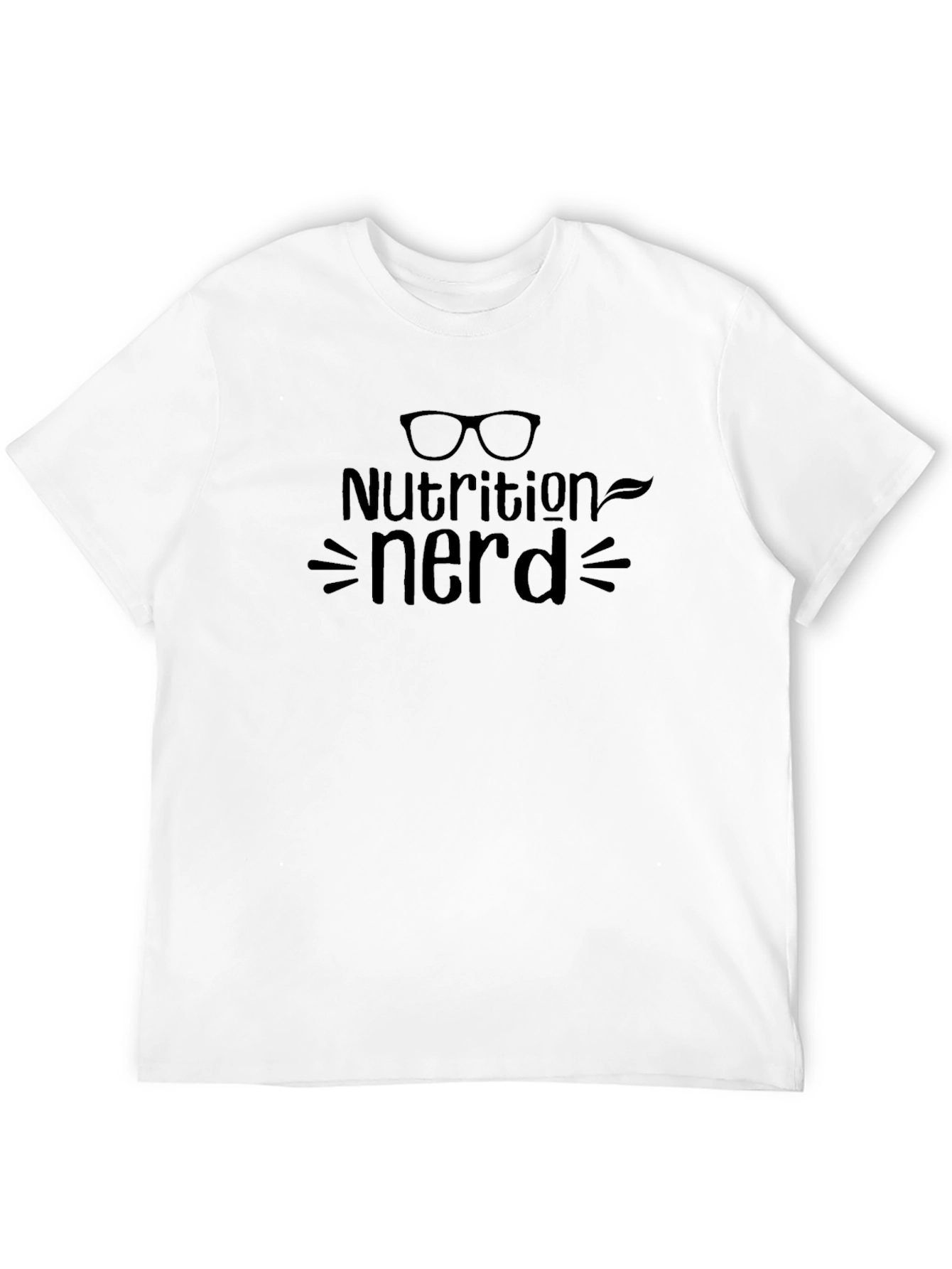 Nutrition Nerd Black T-Shirt