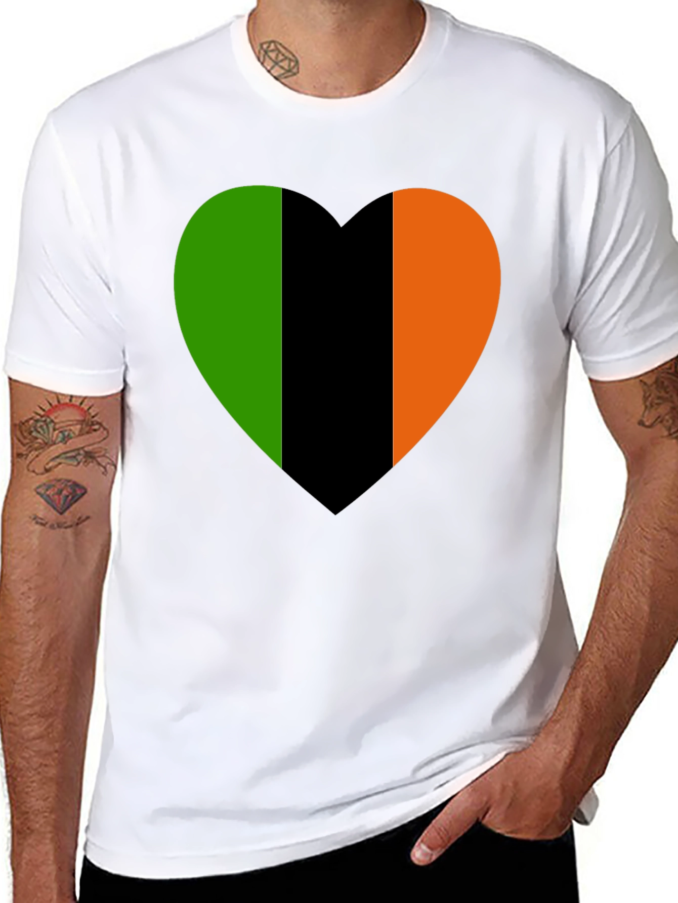 Irish Pride Heart Graphic Tee