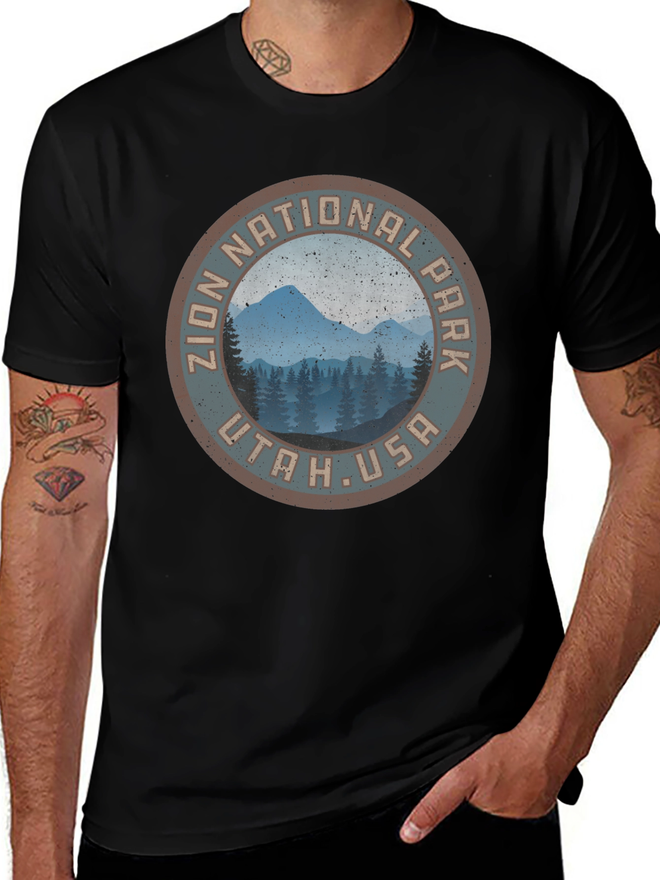 Zion National Park T-Shirt - Utah USA