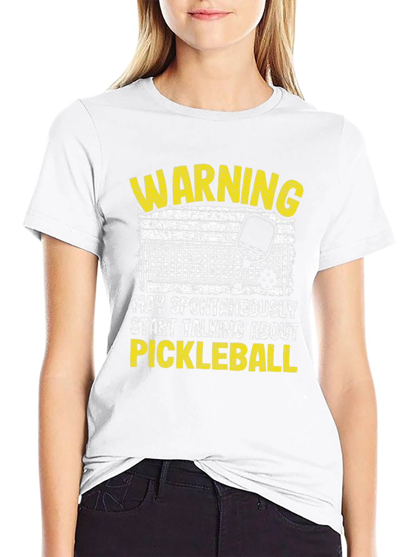 Pickleball Warning T-Shirt Funny Gift