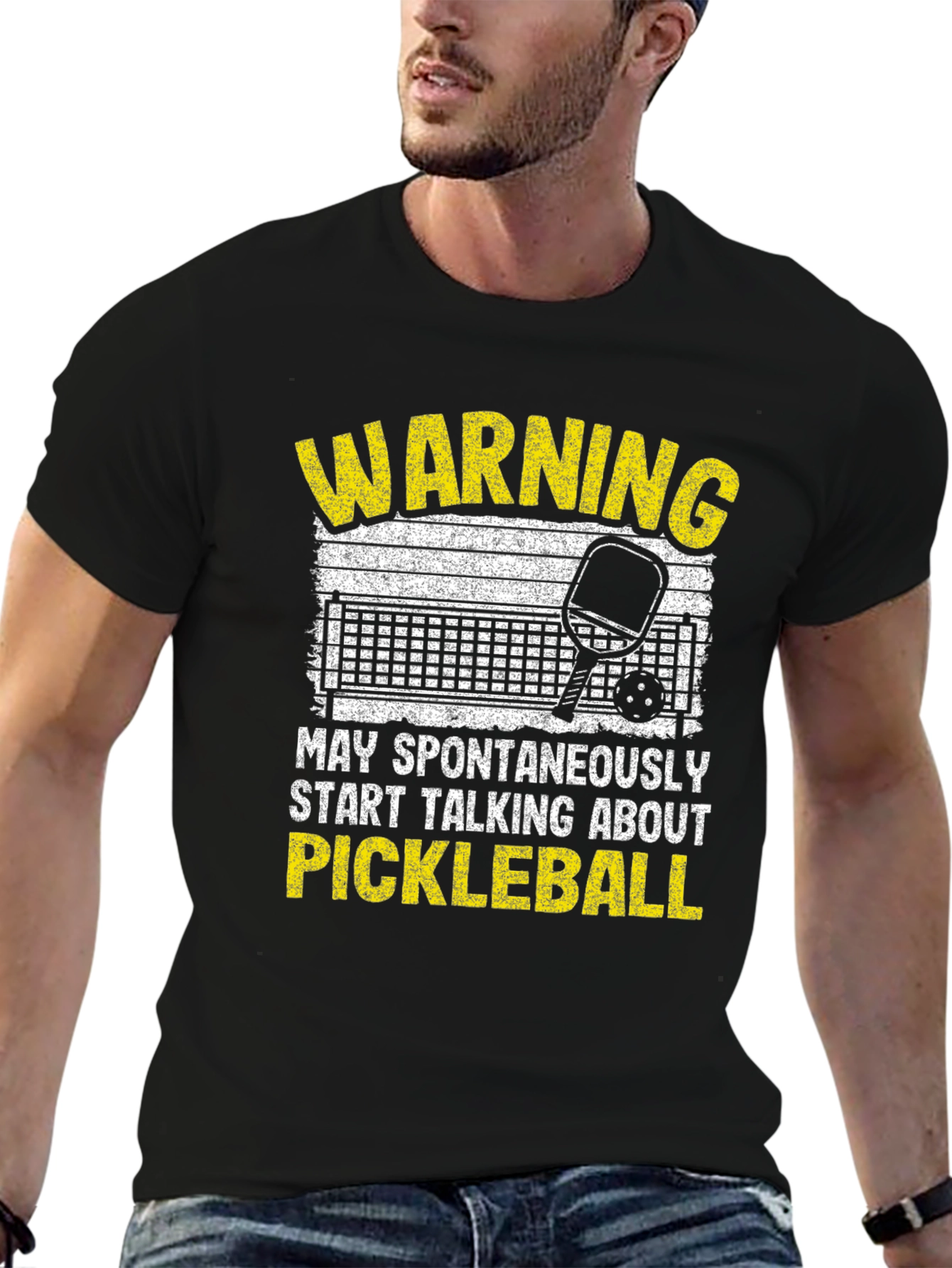 Pickleball Warning T-Shirt Funny Gift
