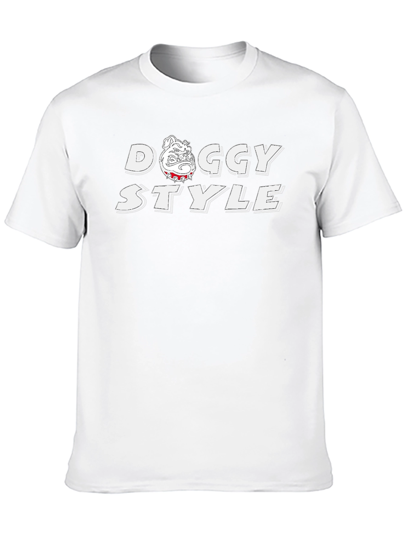 Doggy Style Graphic Tee - Black