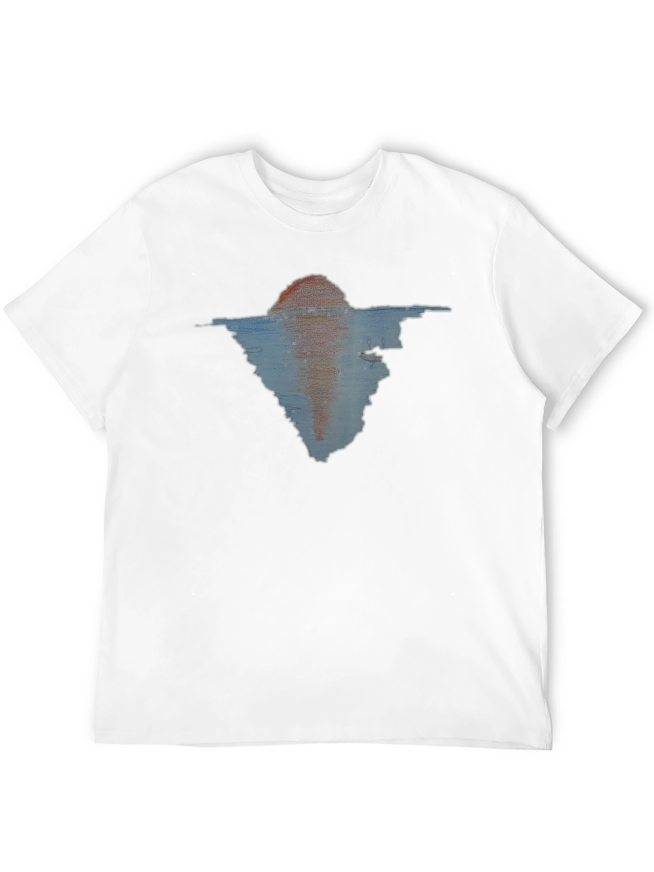 Abstract Sunset Graphic Tee
