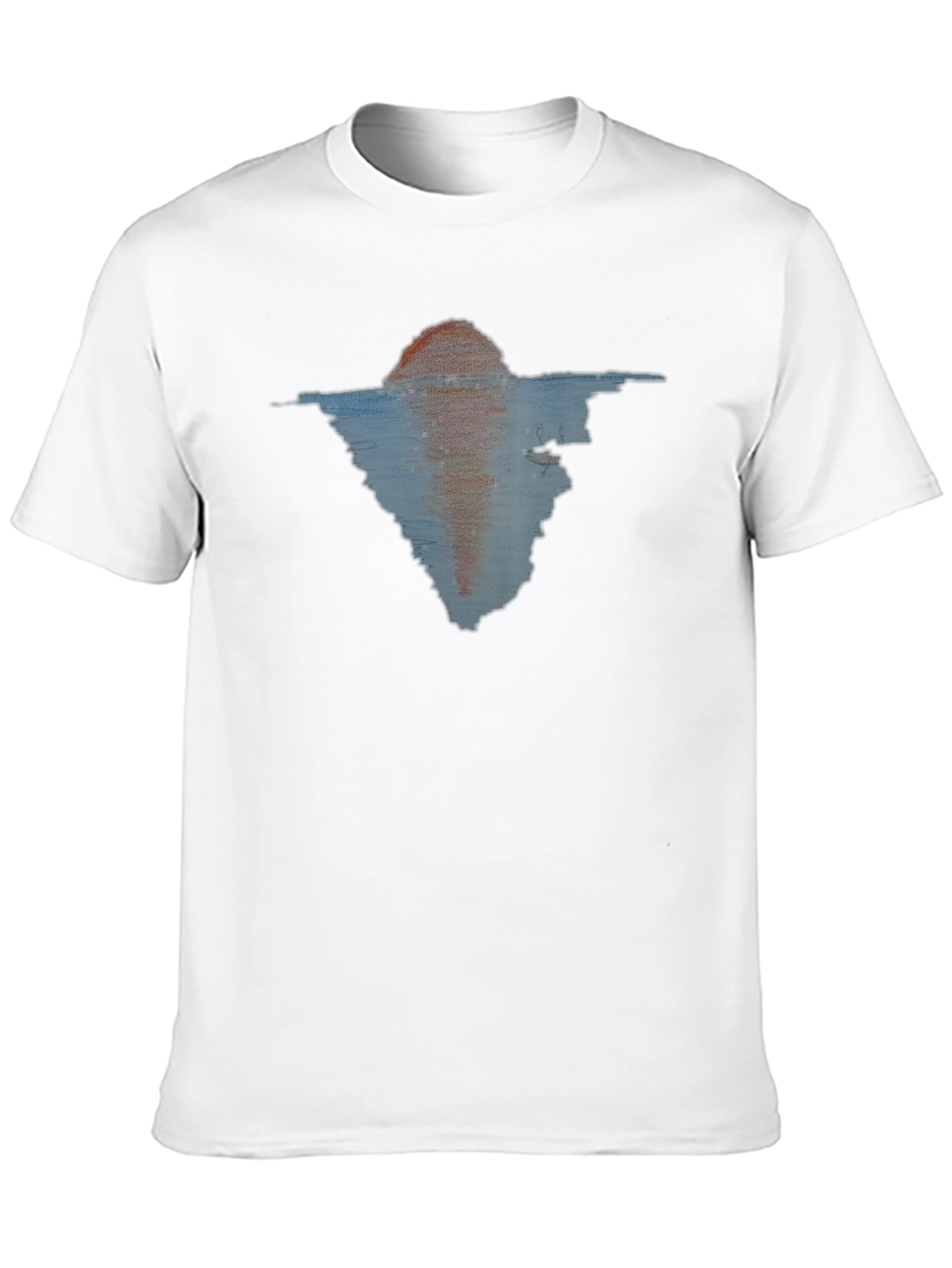 Abstract Sunset Graphic Tee