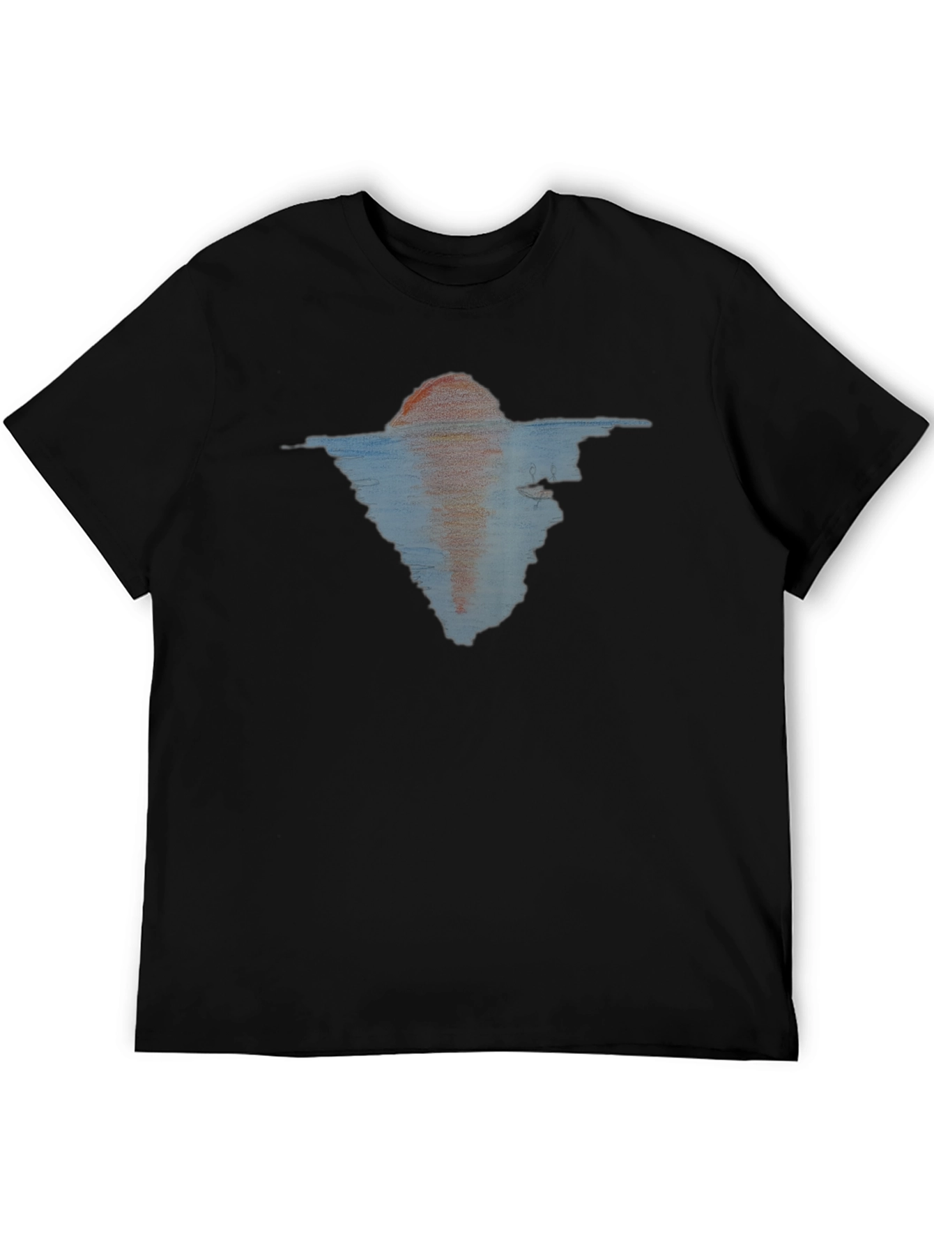 Abstract Sunset Graphic Tee