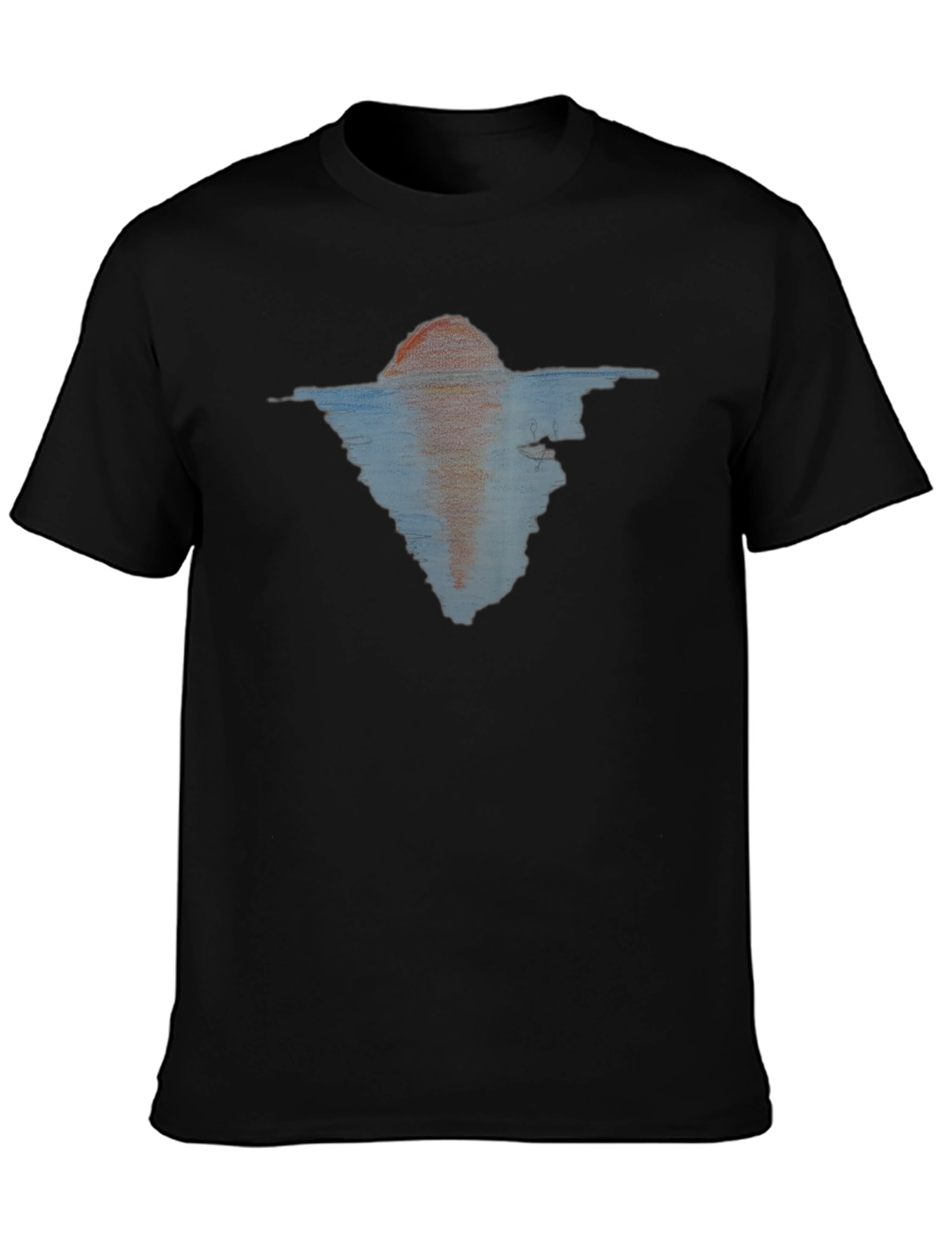 Abstract Sunset Graphic Tee