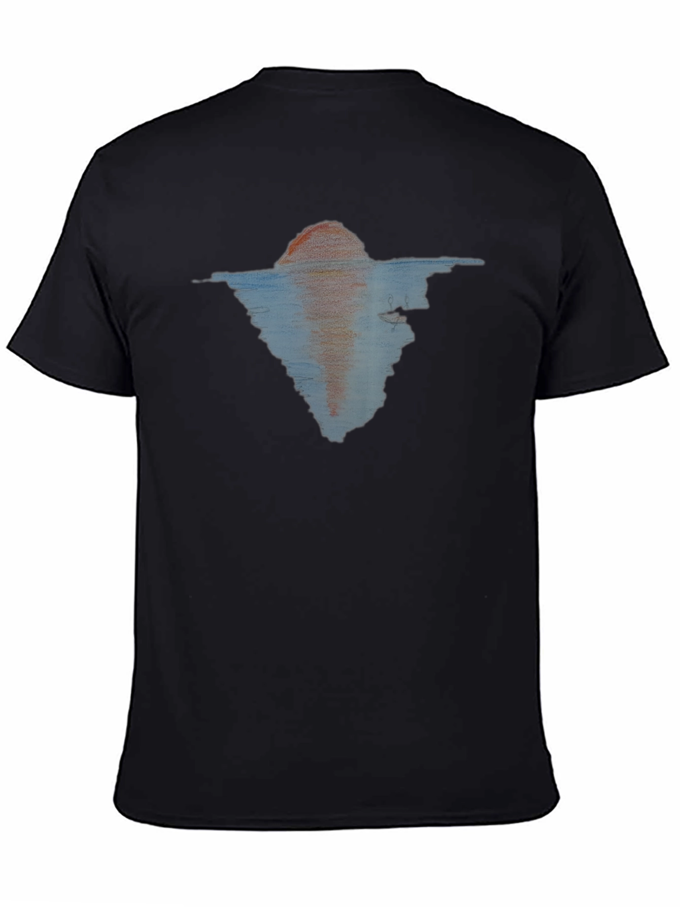 Abstract Sunset Graphic Tee