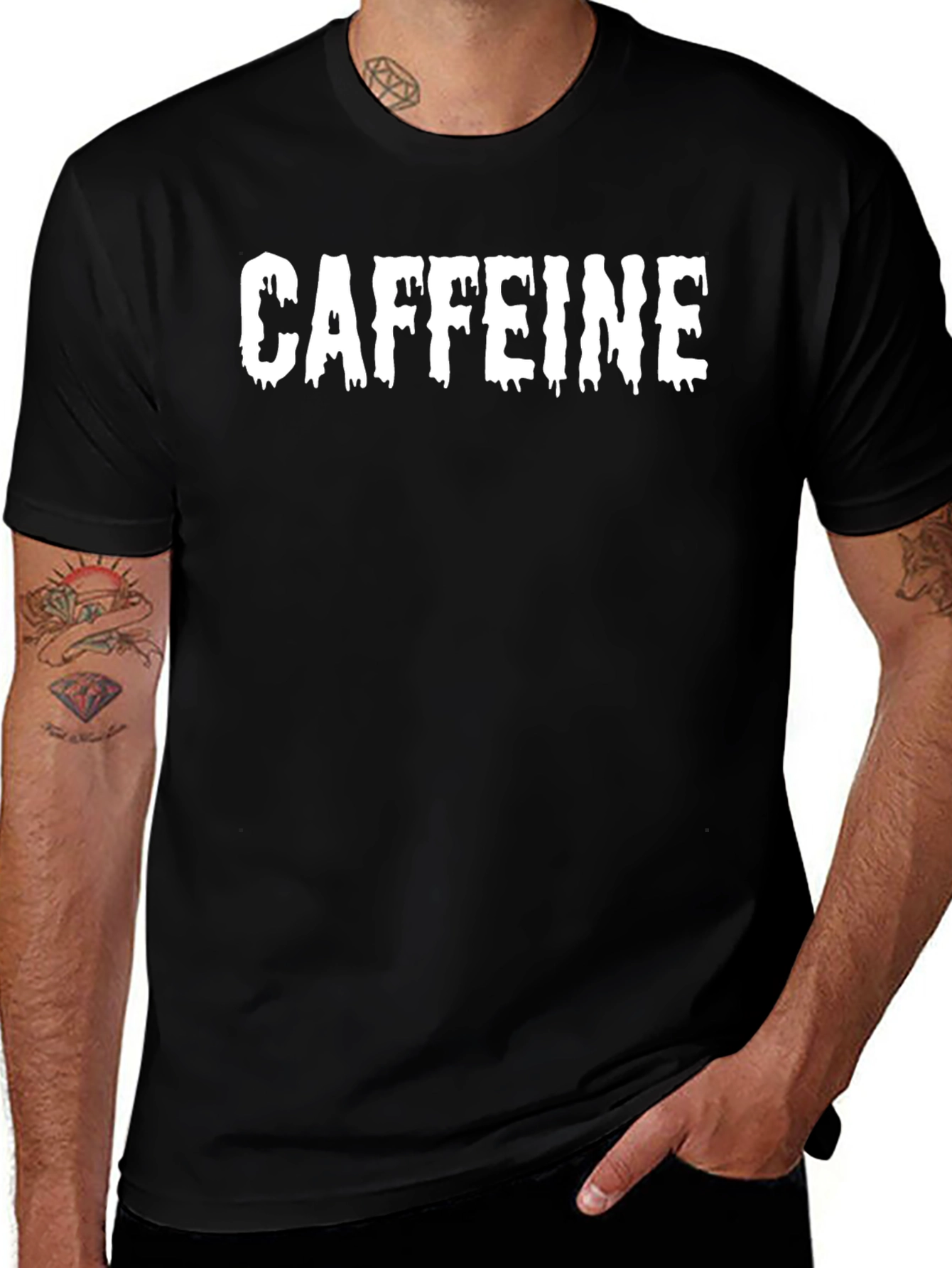 Caffeine T-Shirt - Bold Graphic Tee