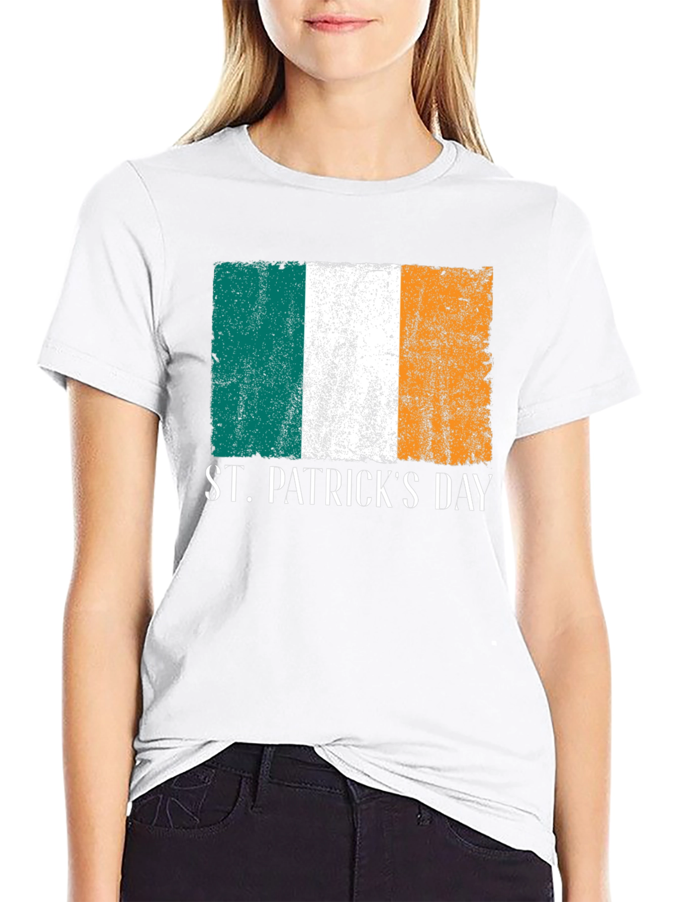 St. Patricks Day Irish Flag Graphic Tee