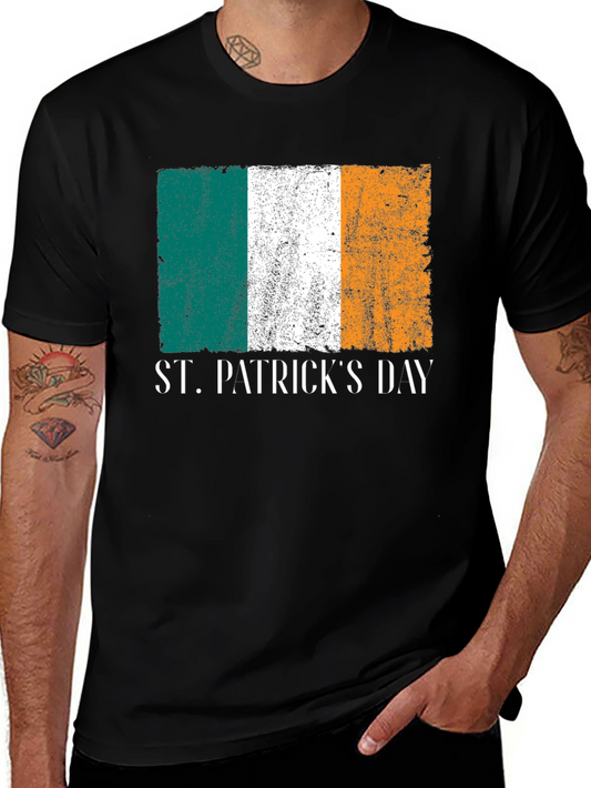 St. Patricks Day Irish Flag Graphic Tee