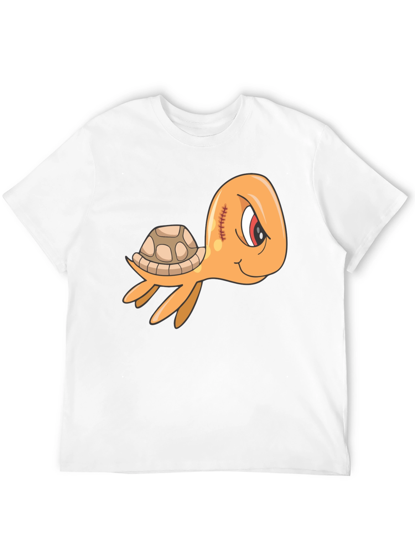 Cool Turtle Graphic Tee - Mens Black T-Shirt