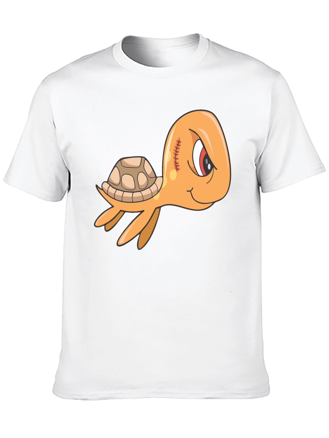 Cool Turtle Graphic Tee - Mens Black T-Shirt