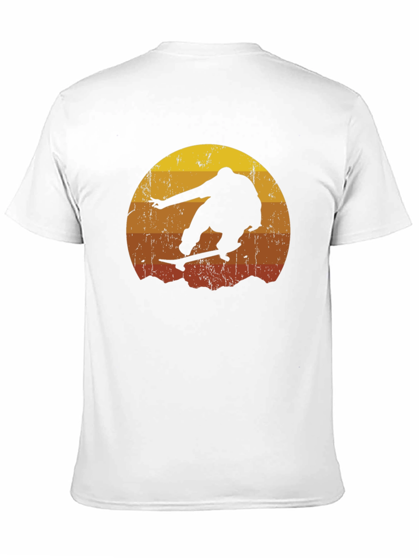 Skateboarder Sunset Graphic Tee - Cool Casual Style