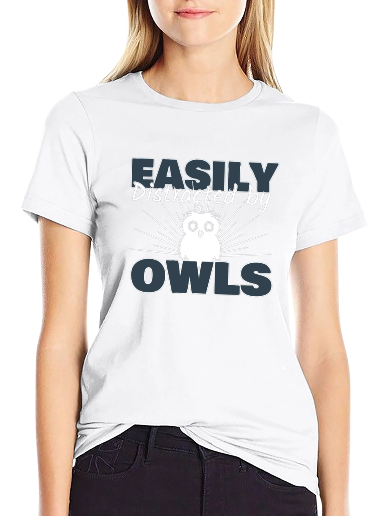 Easily Distracted By Owls T-Shirt
