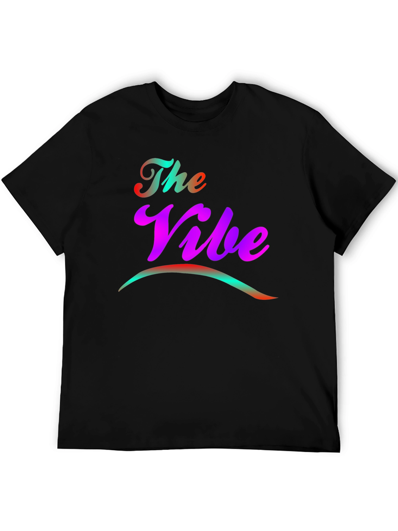 The Vibe T-Shirt - Funky Gradient Design