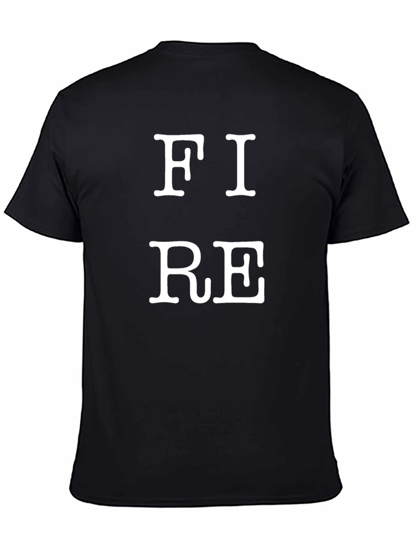 FIRE Graphic Print Tee - Bold Statement Shirt