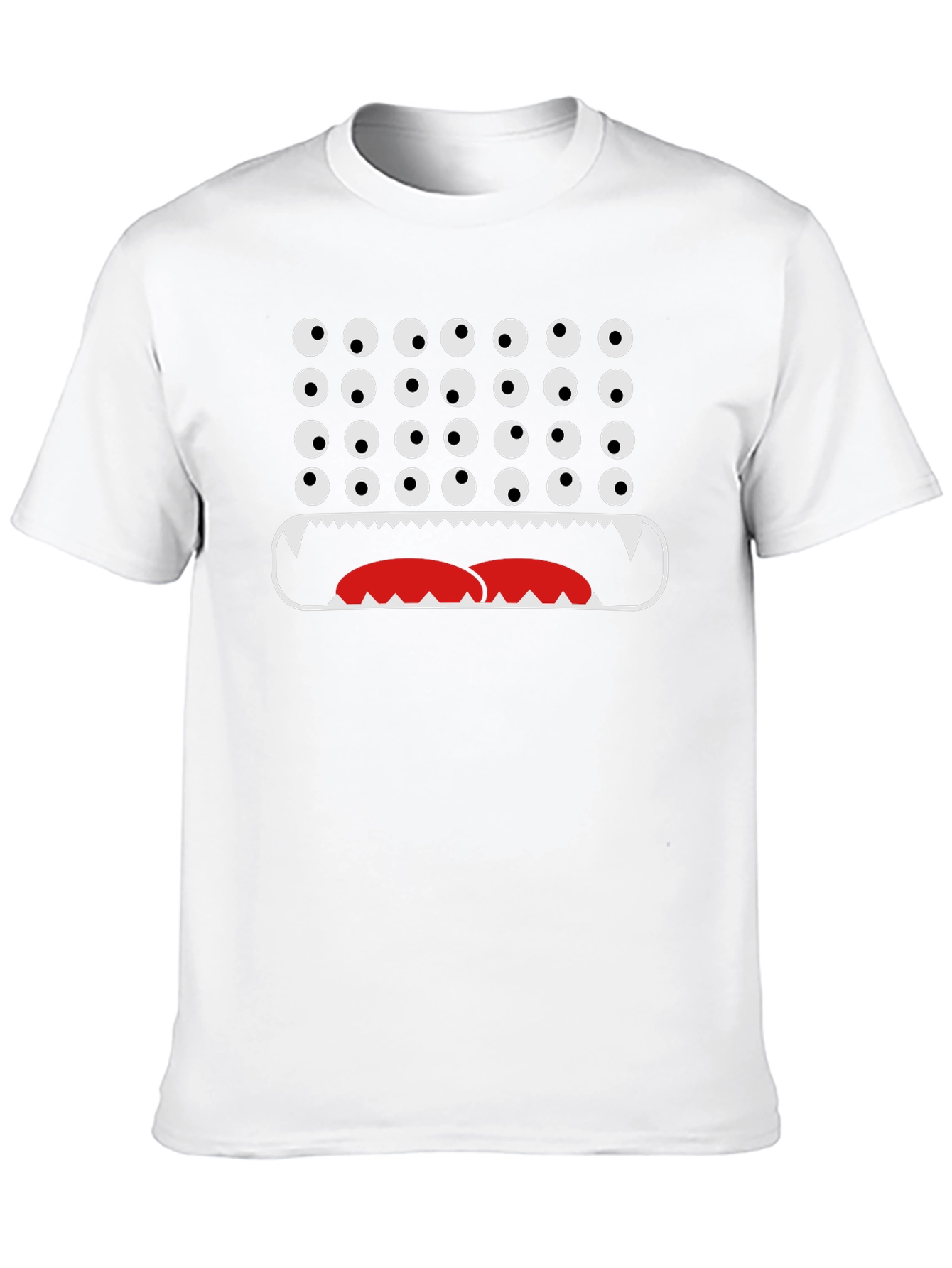 Monster Eyes Graphic T-Shirt - Spooky Halloween Tee
