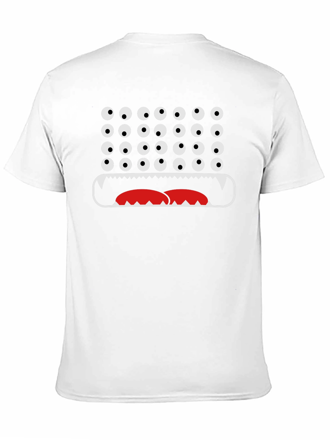 Monster Eyes Graphic T-Shirt - Spooky Halloween Tee