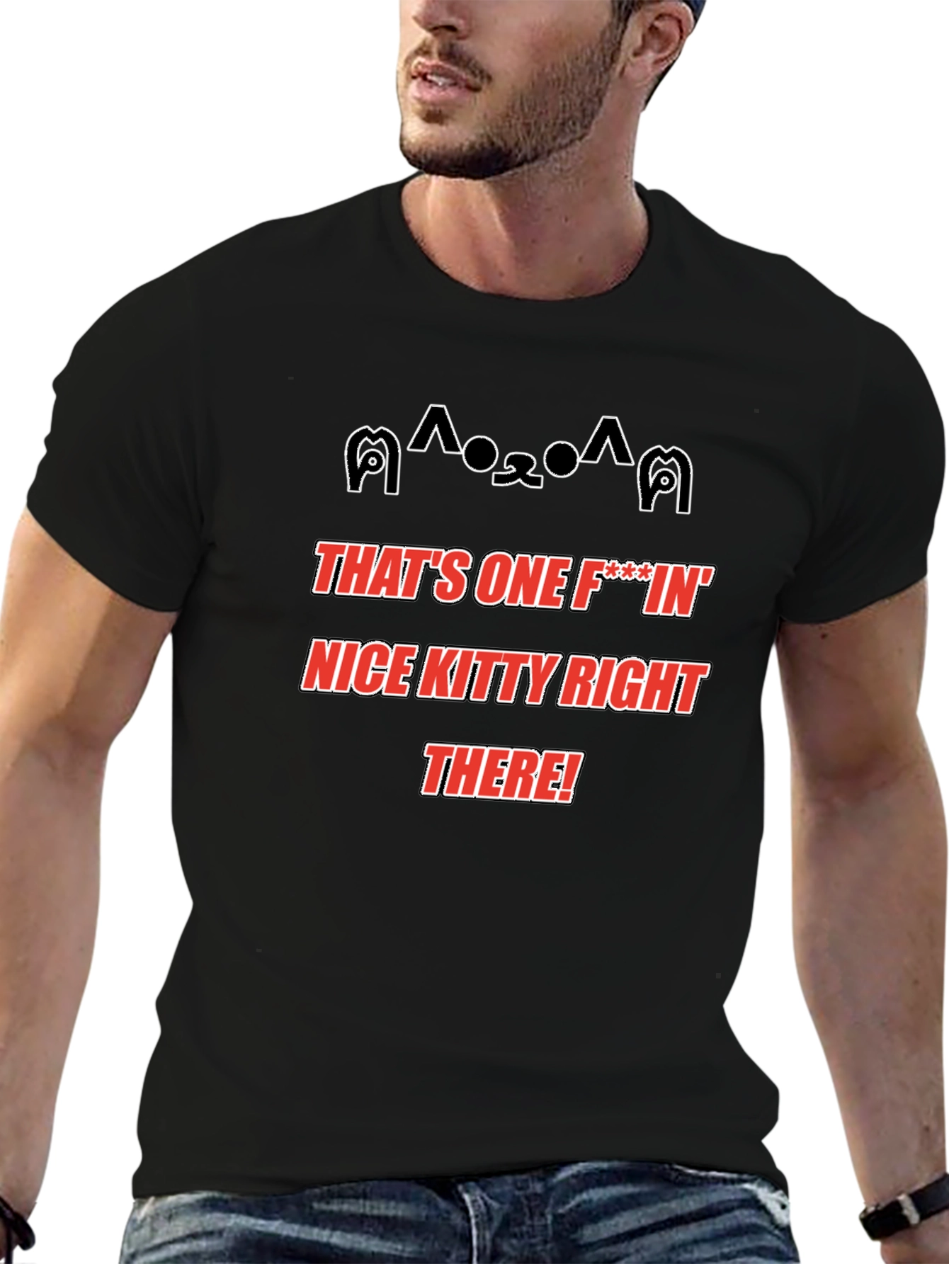 Funny Kitty T-Shirt - Thats One Nice Kitty