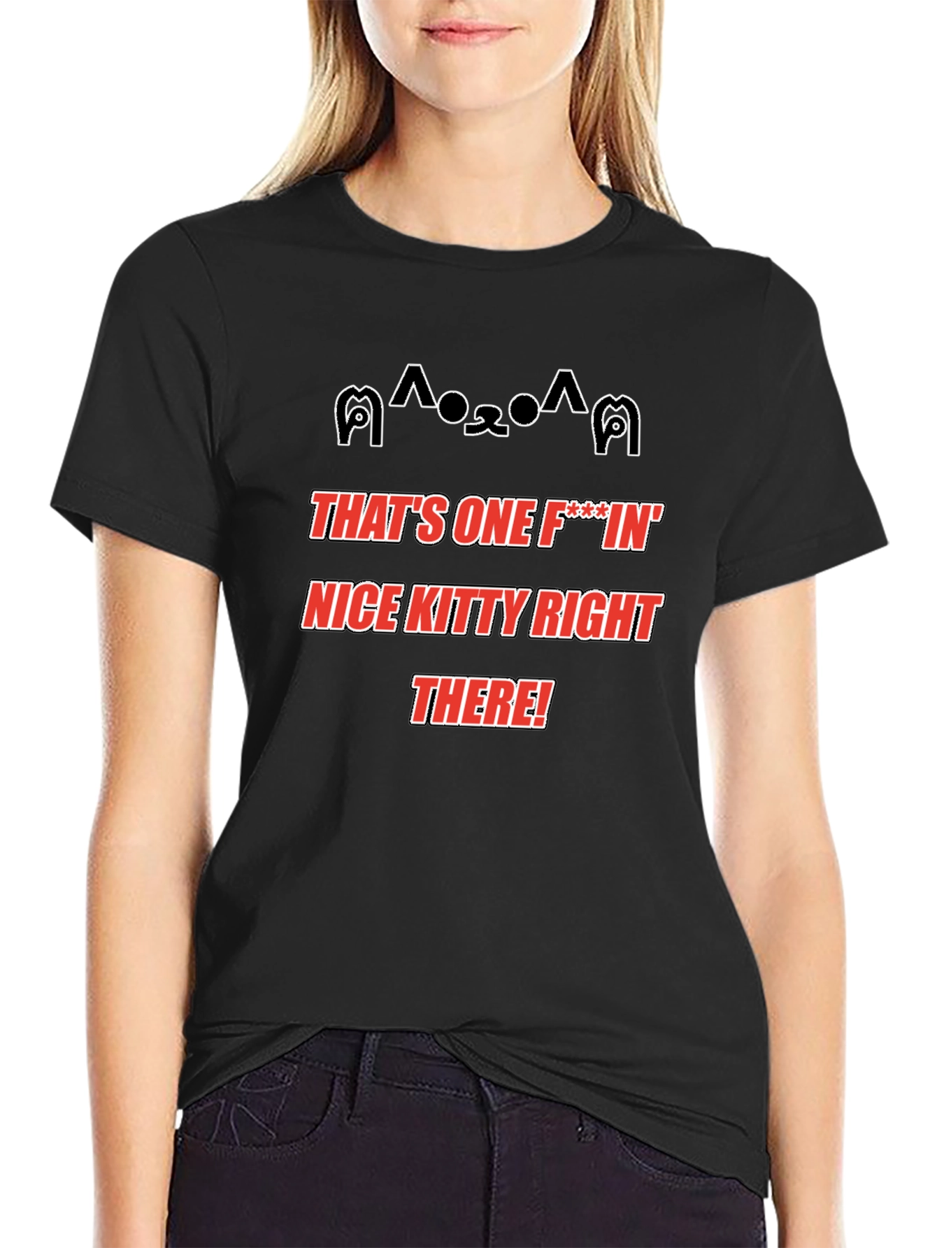 Funny Kitty T-Shirt - Thats One Nice Kitty