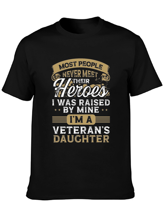 Veterans Daughter Graphic T-Shirt