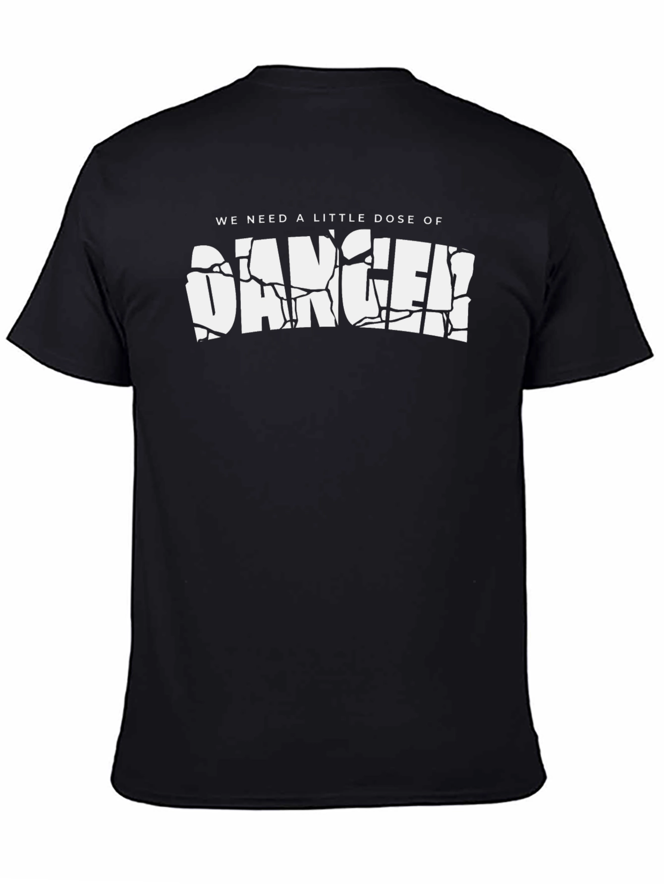 Danger Dose Tee - Black Graphic T-Shirt