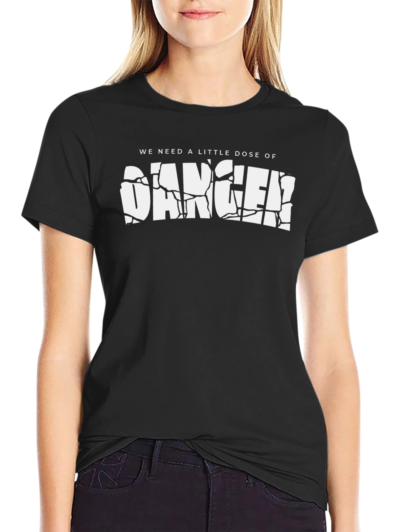 Danger Dose Tee - Black Graphic T-Shirt