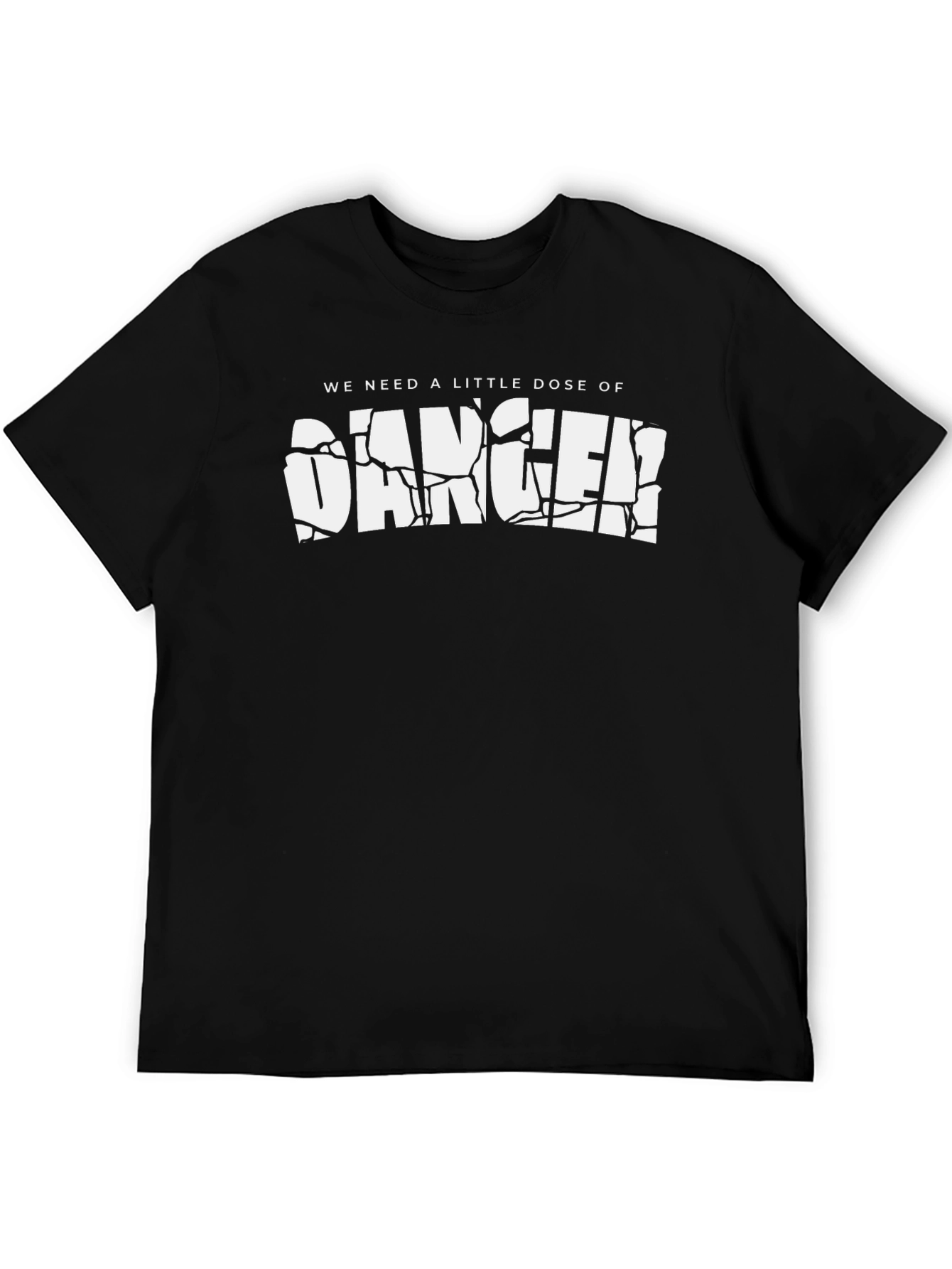 Danger Dose Tee - Black Graphic T-Shirt