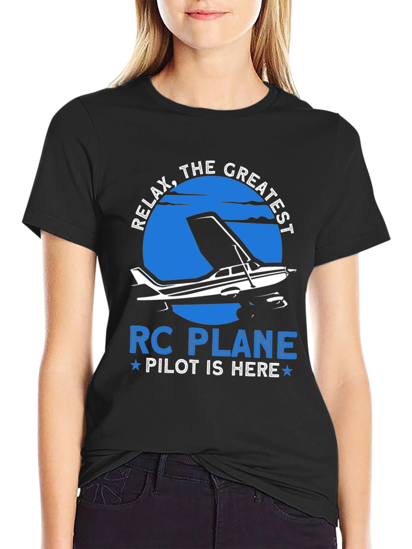 RC Plane Pilot Graphic T-Shirt