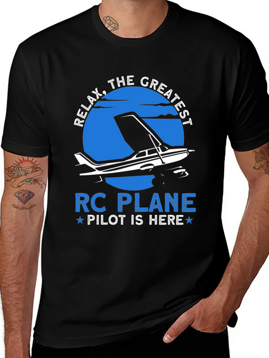 RC Plane Pilot Graphic T-Shirt