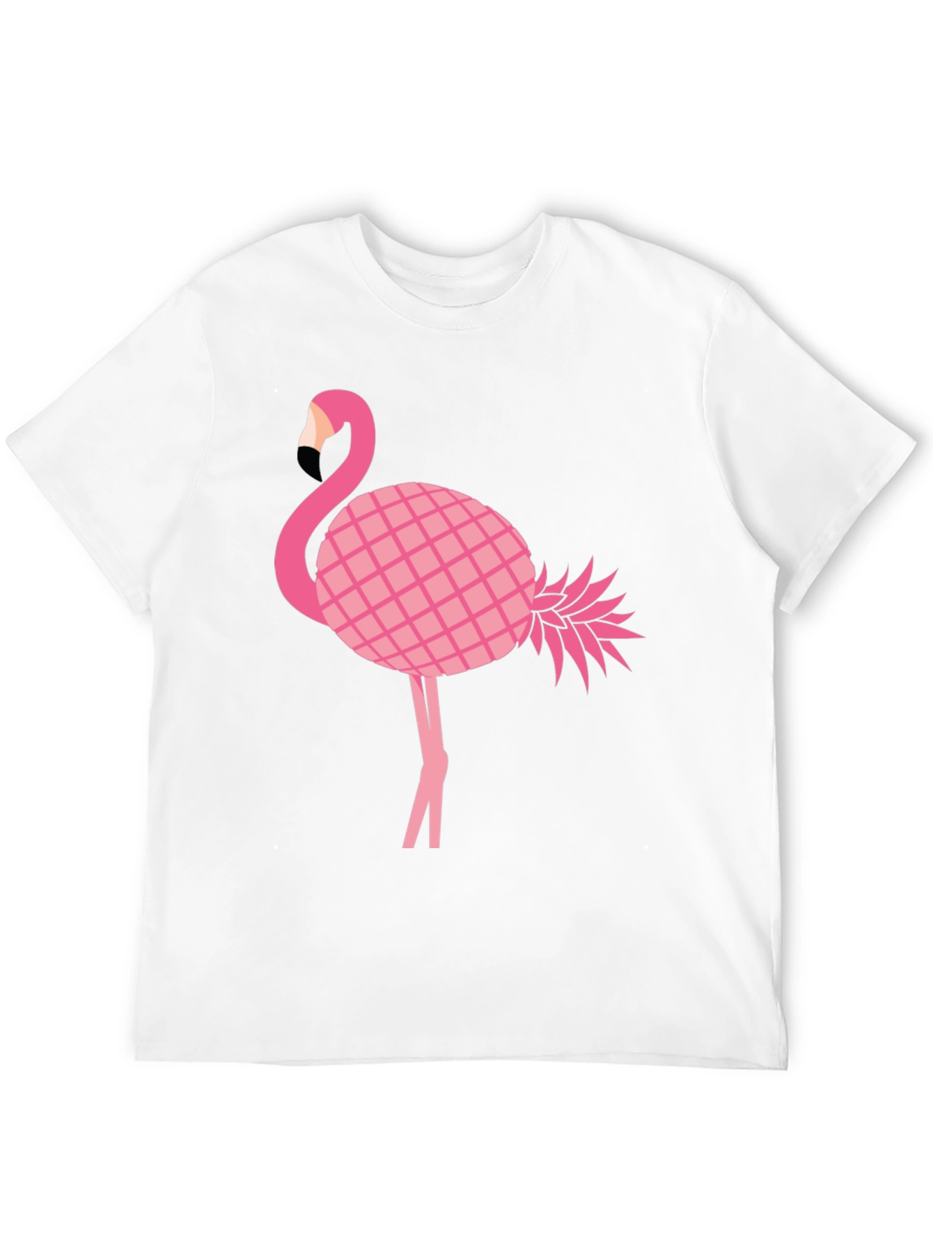 Funky Flamingo Pineapple Graphic Tee
