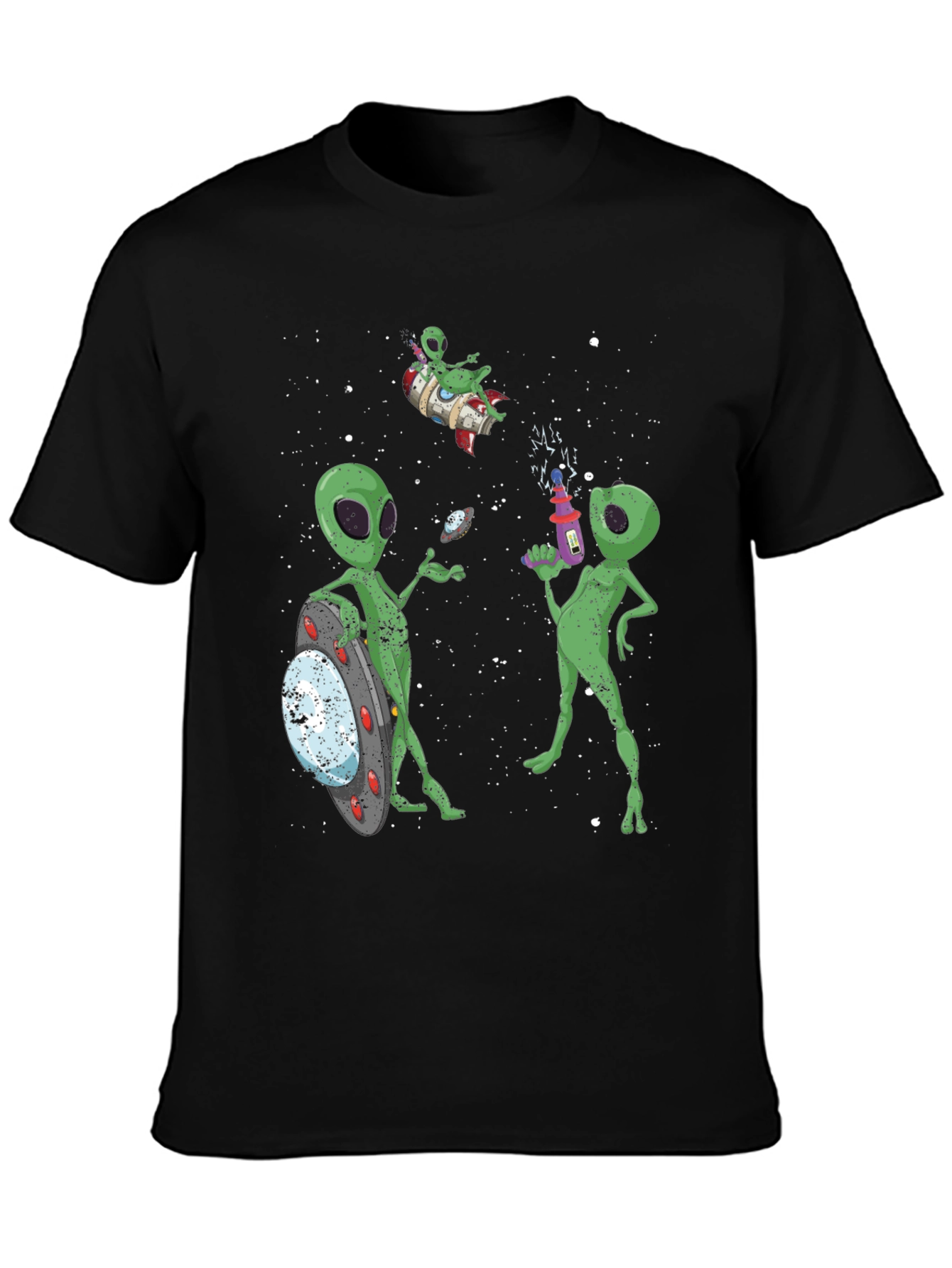 Alien Party T-Shirt - Space Adventure Tee