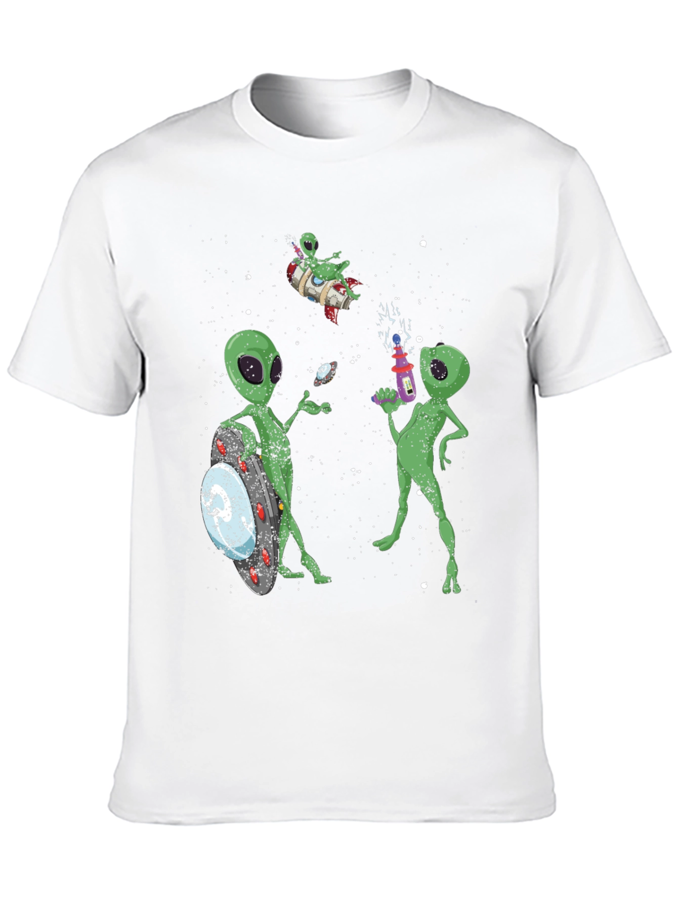 Alien Party T-Shirt - Space Adventure Tee