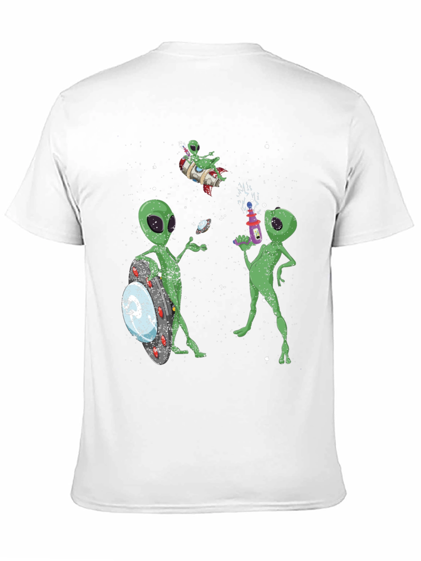 Alien Party T-Shirt - Space Adventure Tee