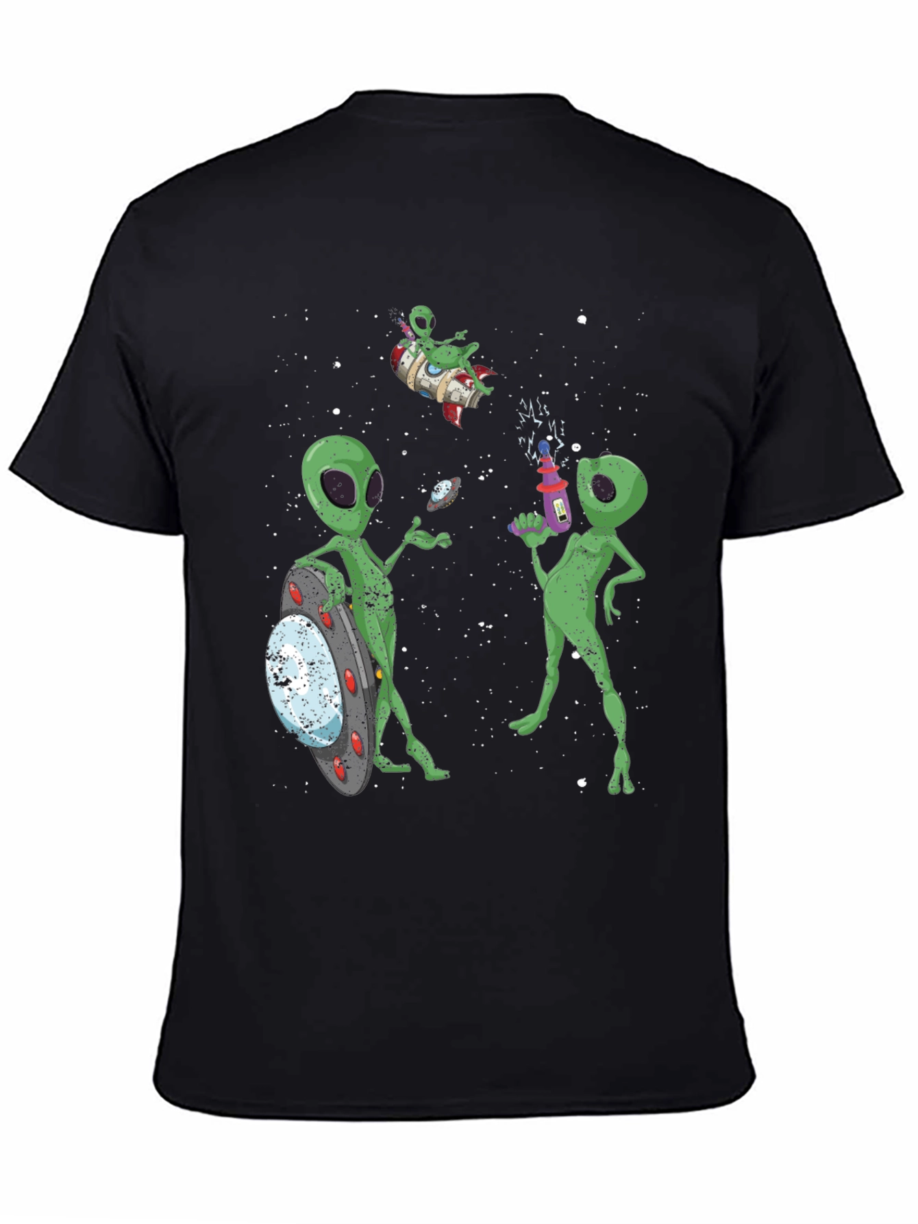 Alien Party T-Shirt - Space Adventure Tee