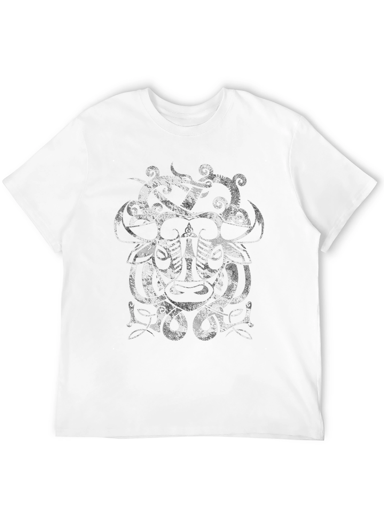 Viking Knotwork Graphic Tee - Black