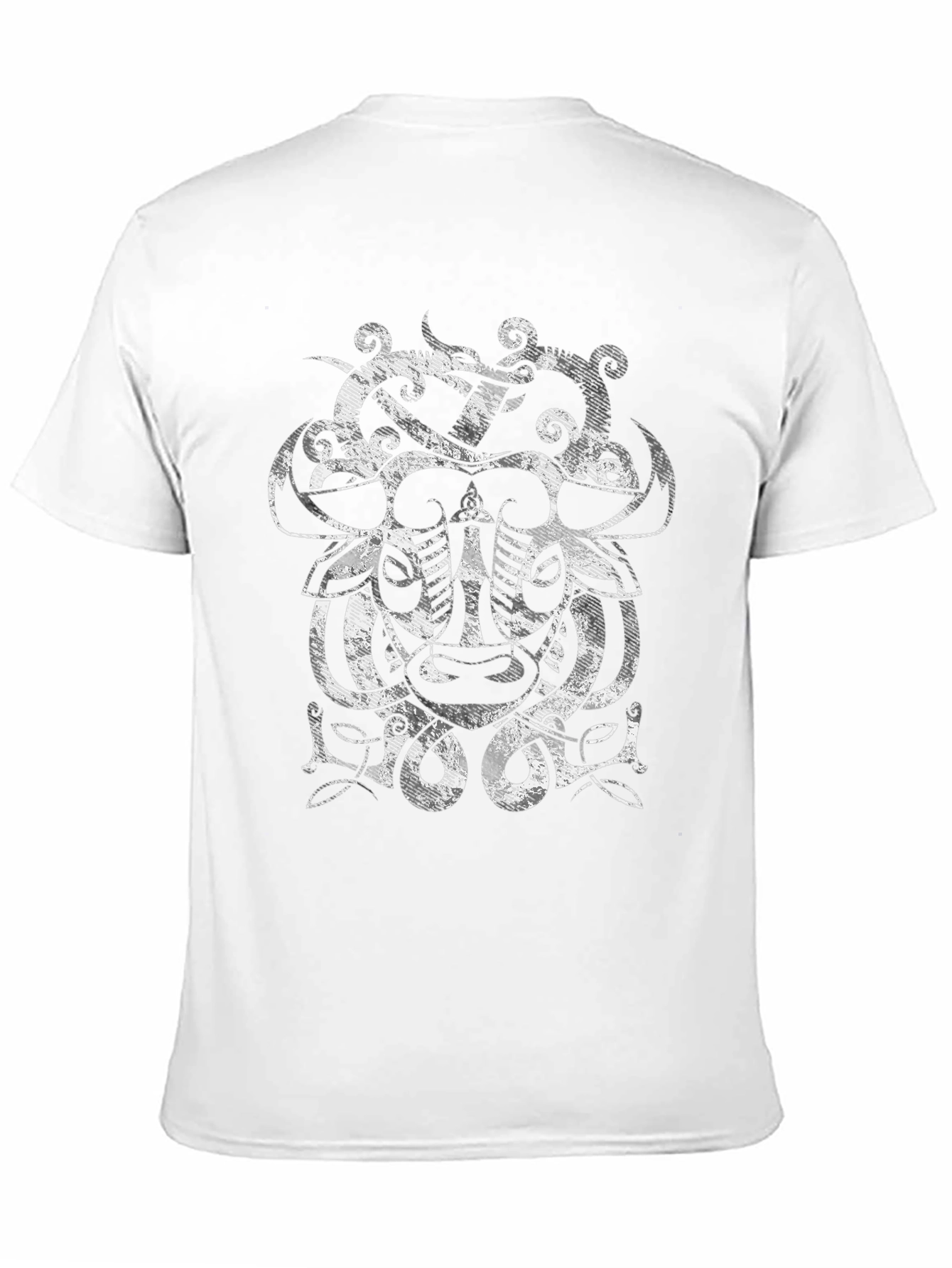 Viking Knotwork Graphic Tee - Black
