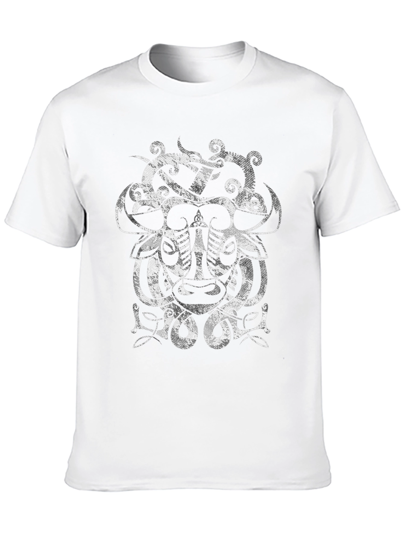 Viking Knotwork Graphic Tee - Black