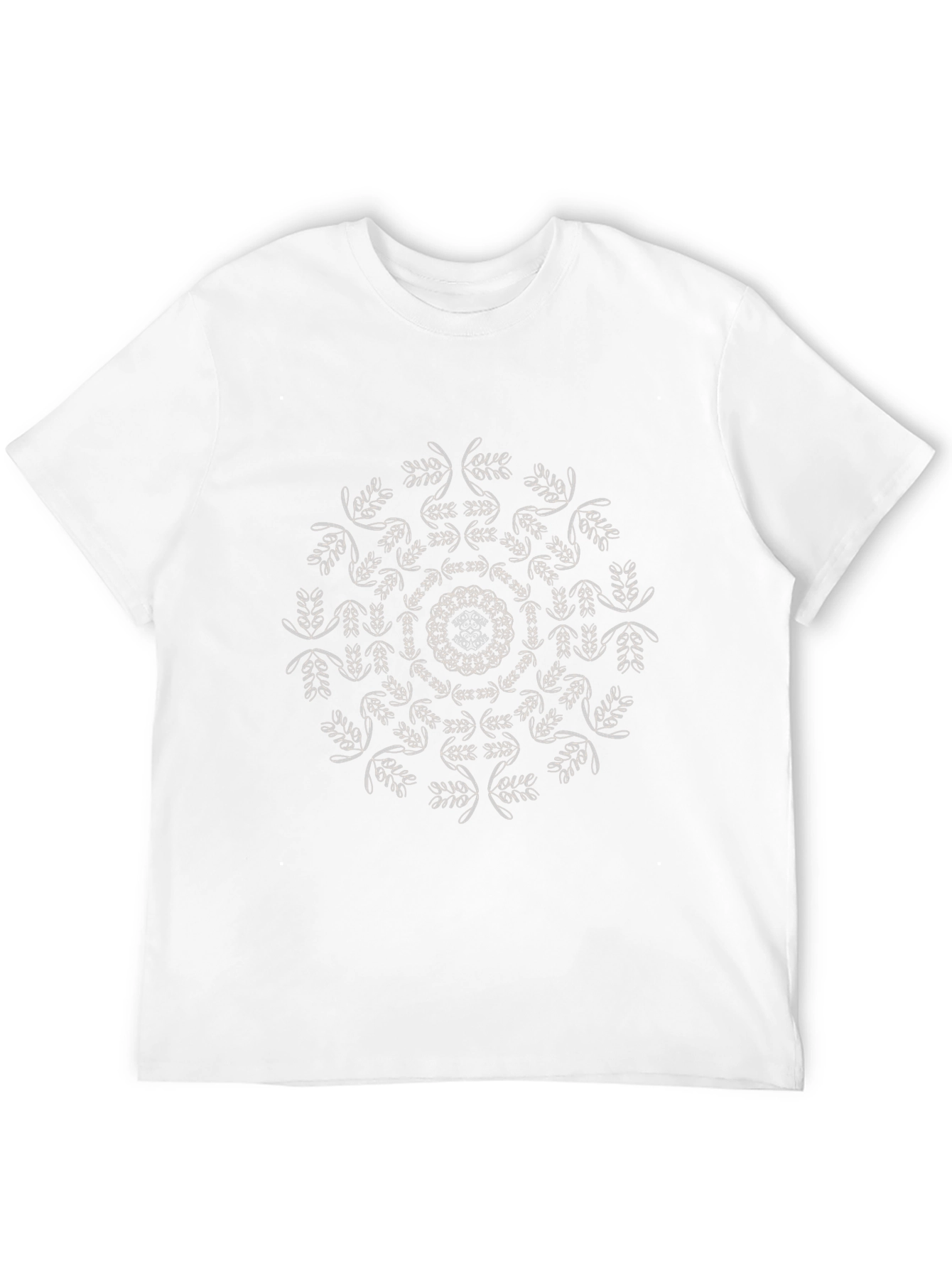 Mandala Love T-Shirt - Black