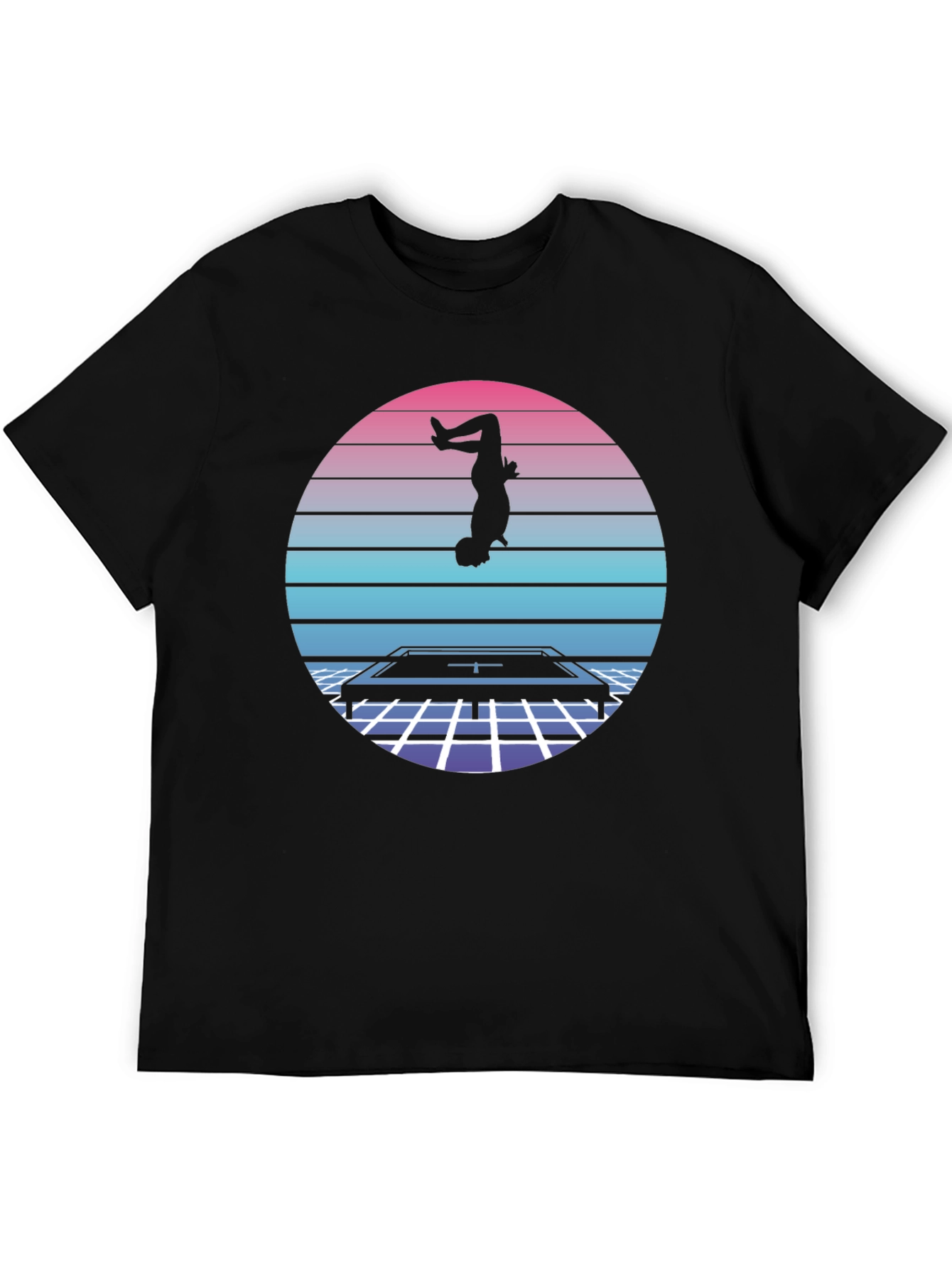 Retro Trampoline Silhouette Tee