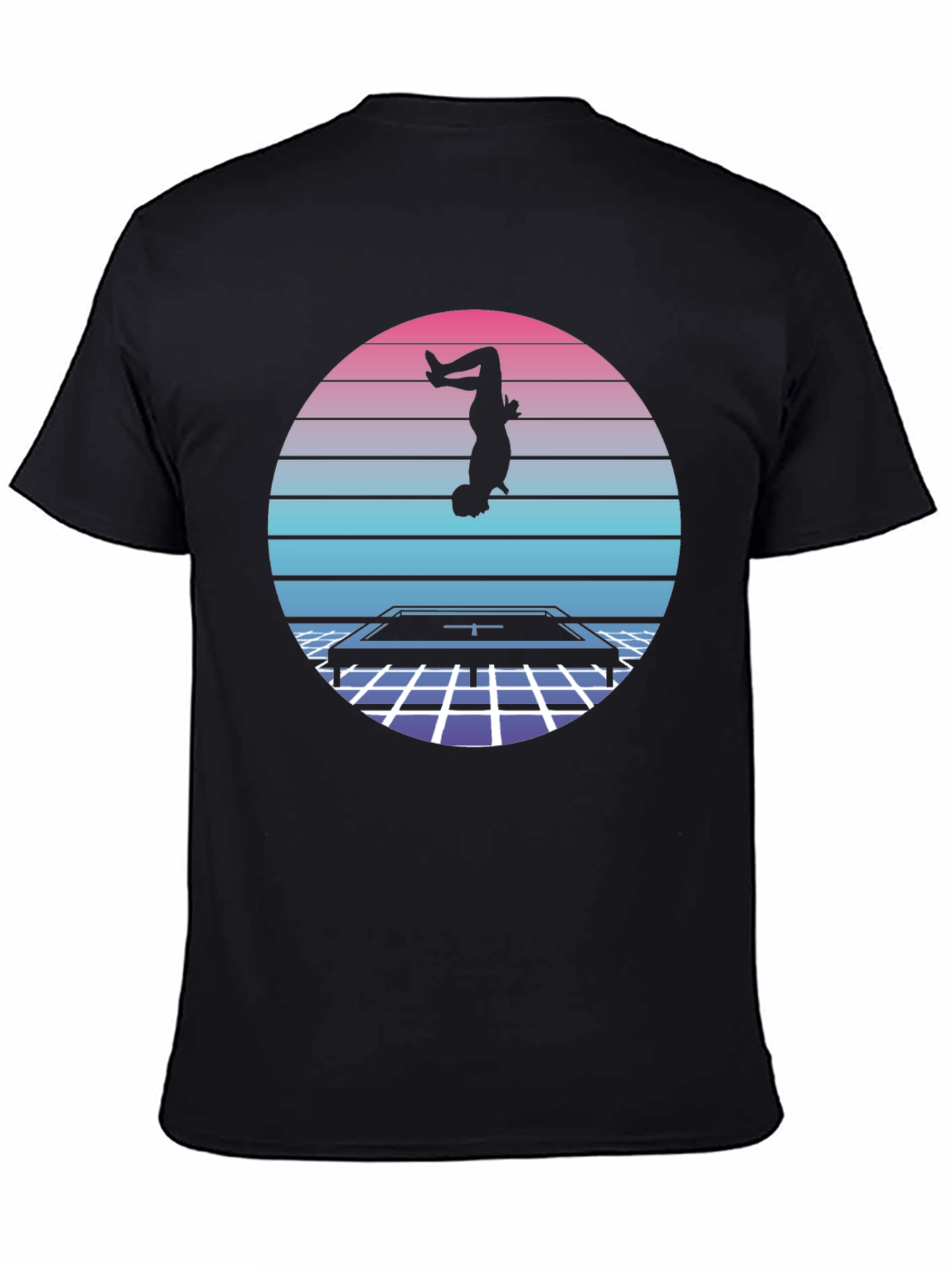 Retro Trampoline Silhouette Tee