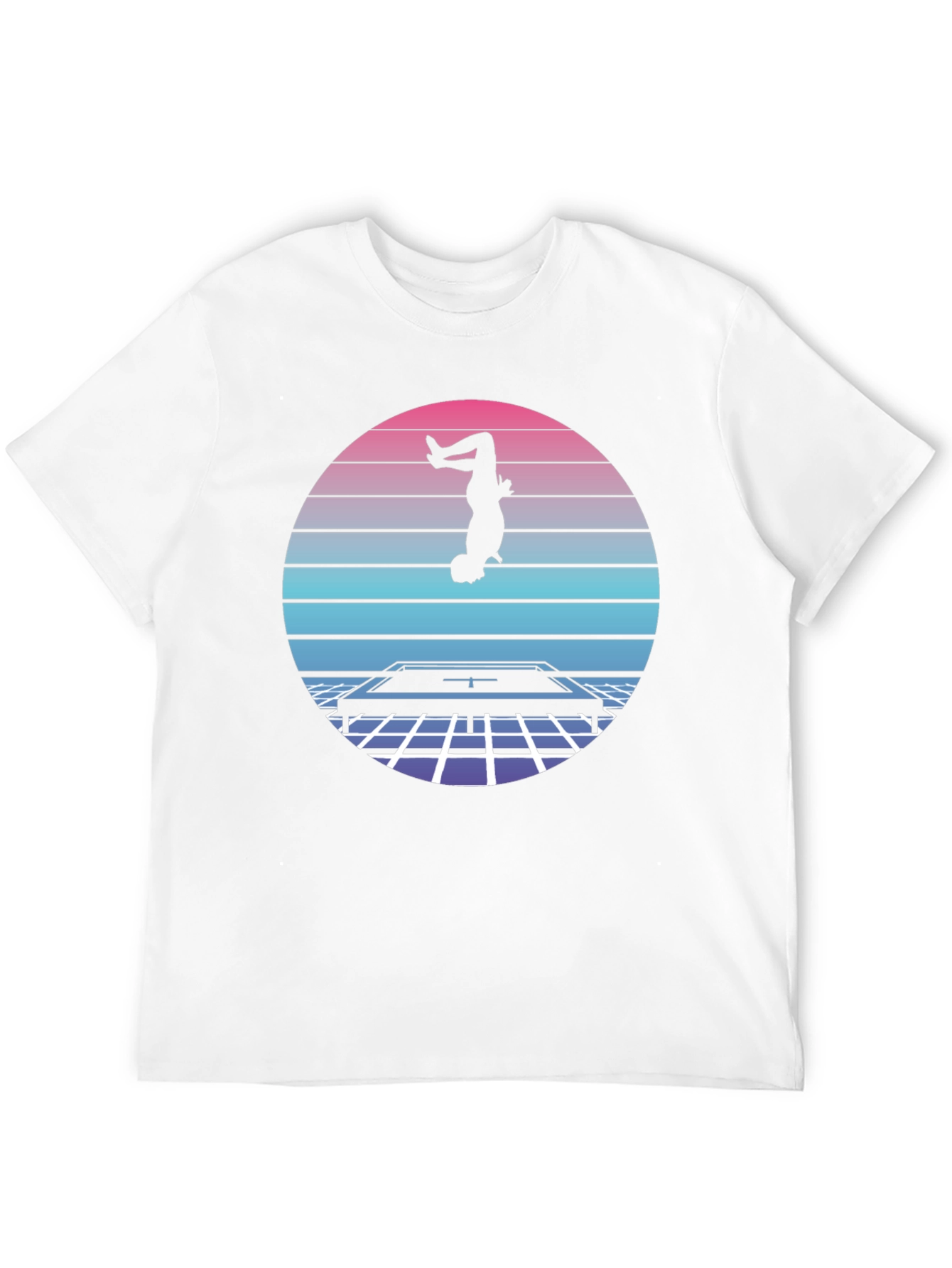 Retro Trampoline Silhouette Tee