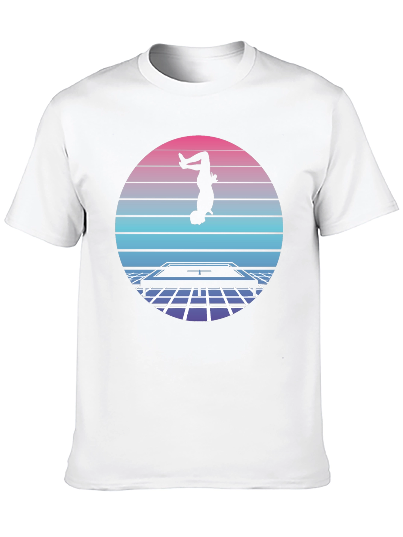 Retro Trampoline Silhouette Tee
