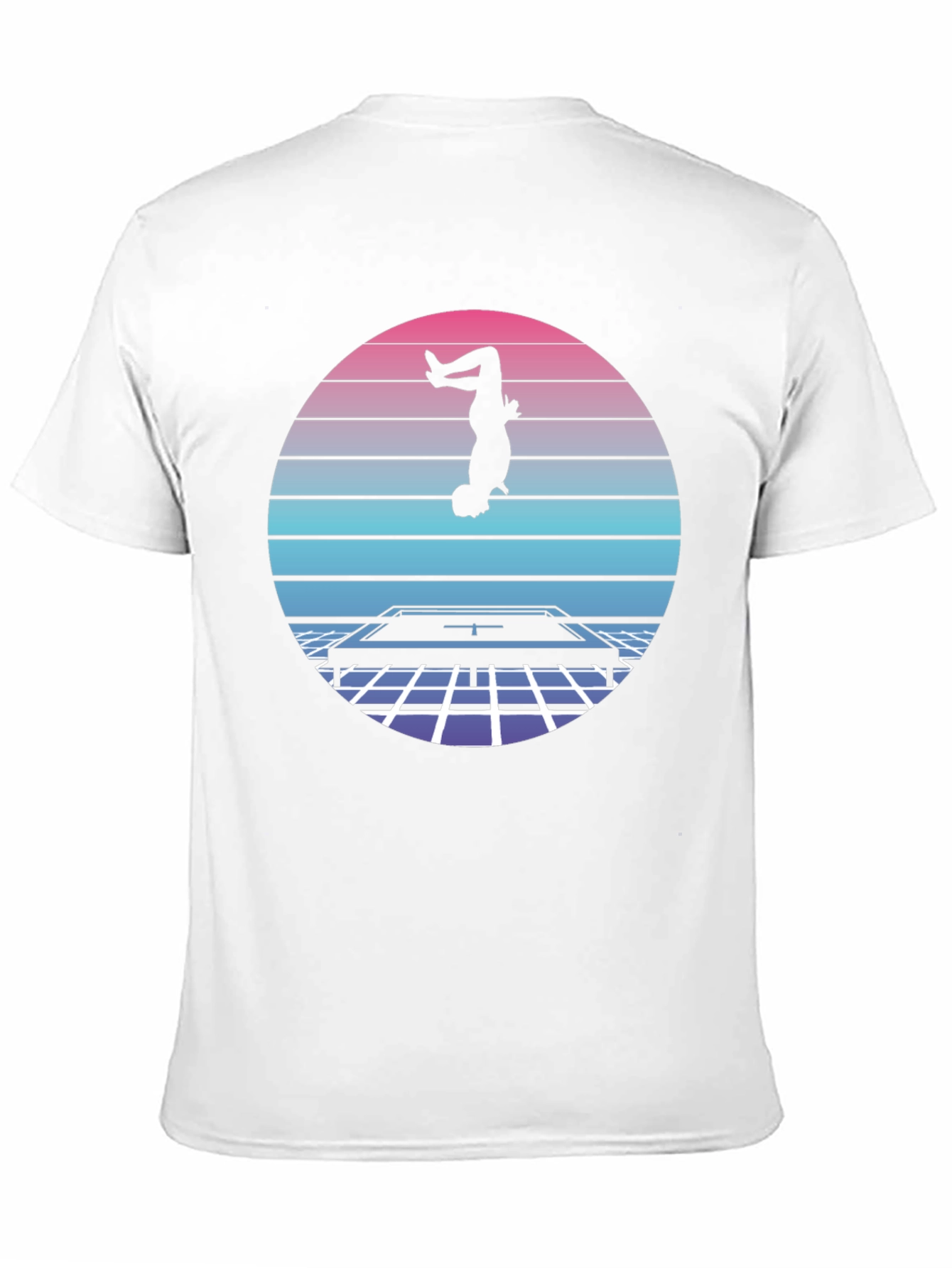 Retro Trampoline Silhouette Tee