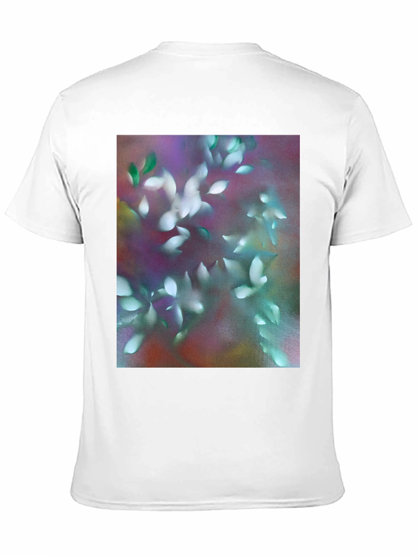 Abstract Floral Graphic Print T-Shirt